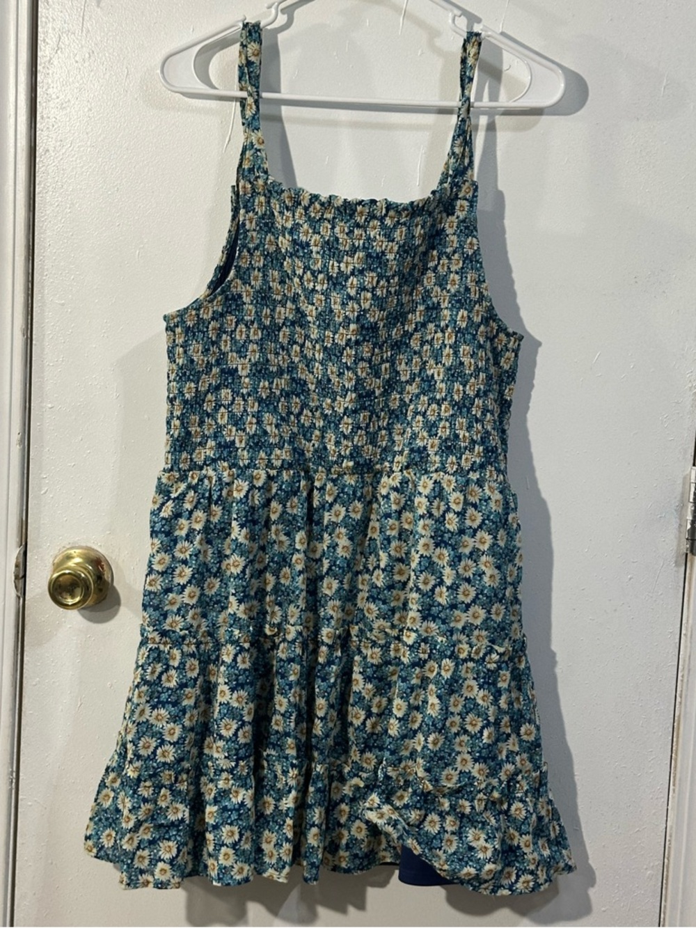 Wild Fable Navy Blue Floral Dress
